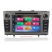 TOYOTA Avensis Android retrofit Bilstereo Navigation Passar 2008 - 2013 